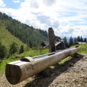 97_Leonsbergalm_Traditionelle-Holzbauweise_Traenketrog-Laerche